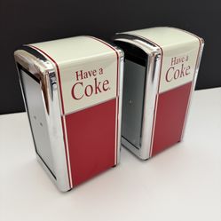 Coca-Cola "Have A Coke" Metal Napkin Dispenser  ($25 Each )