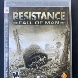 Resistance Fall Of Man PS3 PlayStation 3