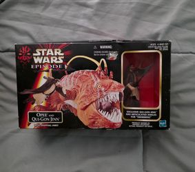 Star Wars OPIE & QUI-GON JINN figures