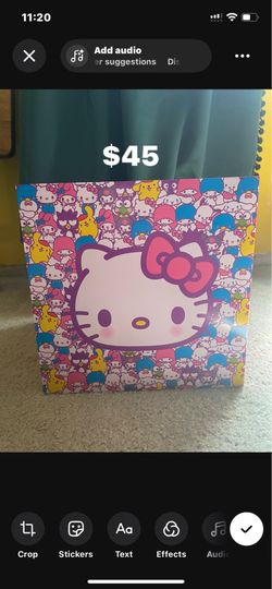 Hello Kitty Mini Fridge