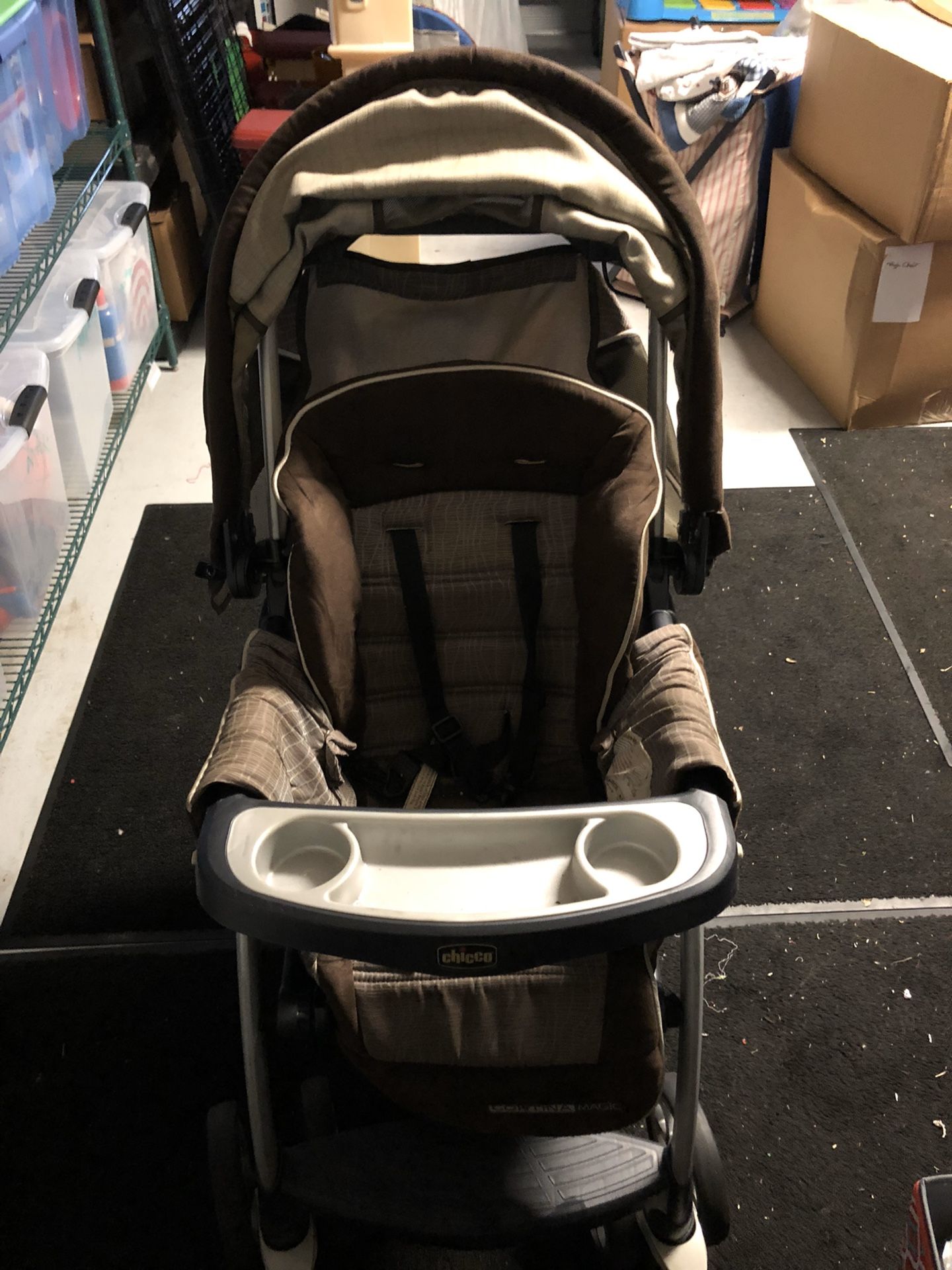 Chicco Cortina Magic Stroller and Weather Shield for Sale in Winter