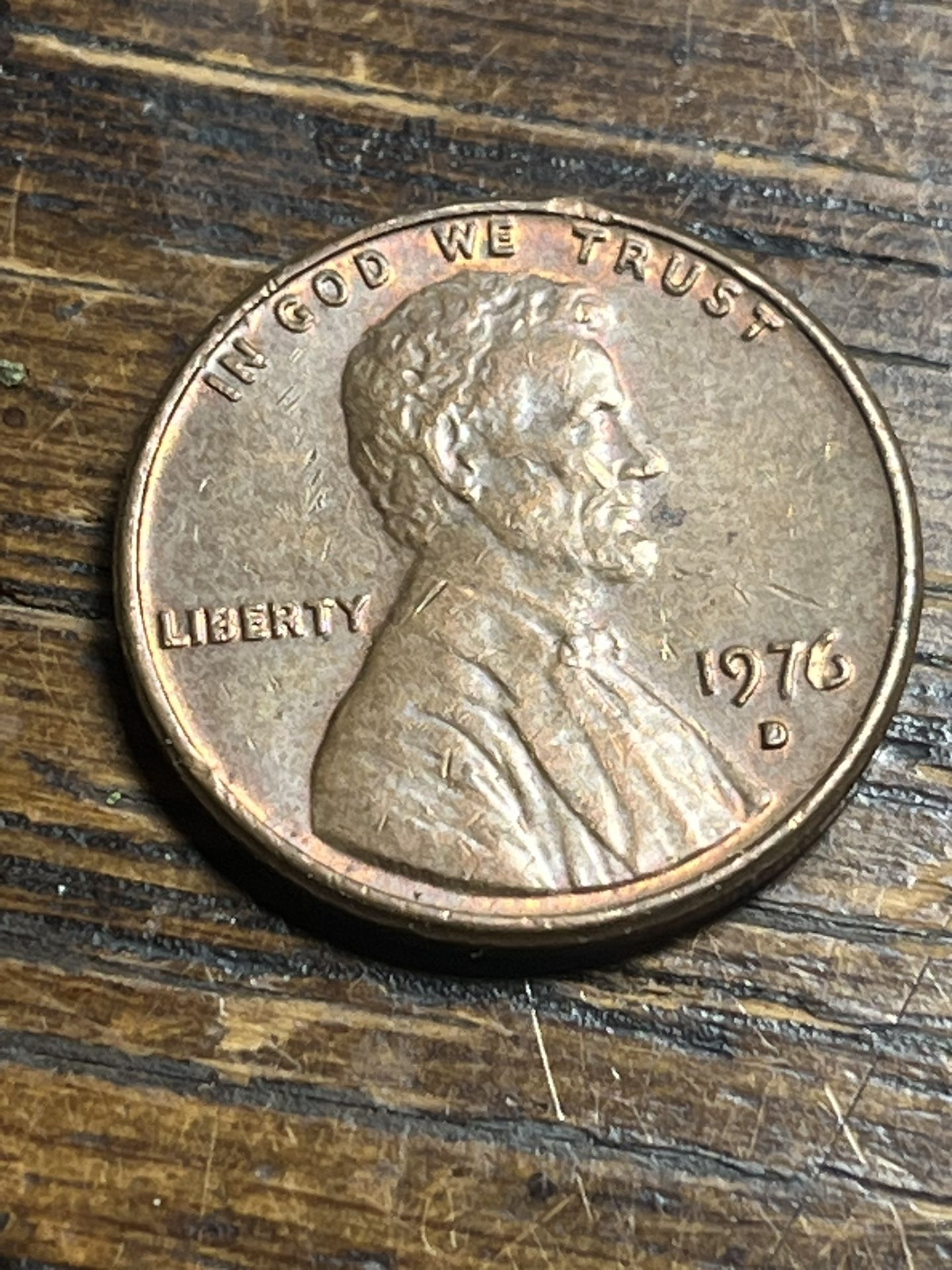 1976 D Penny