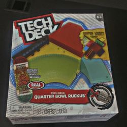 Tech Deck Quarter Bowl Ruckus X-Connect Park Creator Set