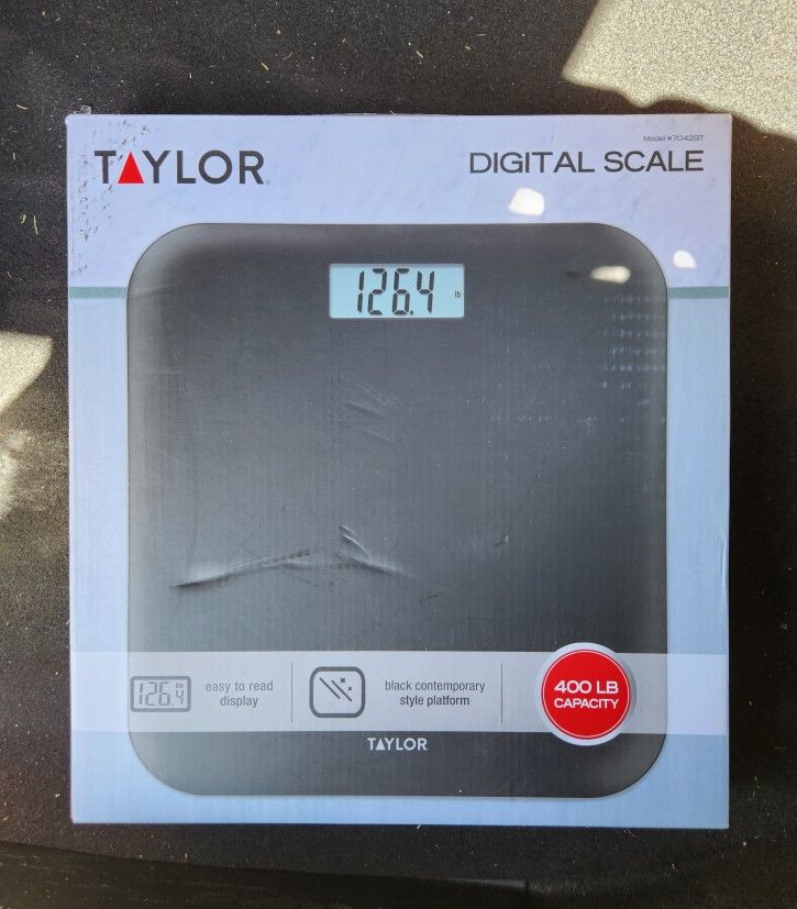 Bathroom Scale, Digital, Like New, Taylor