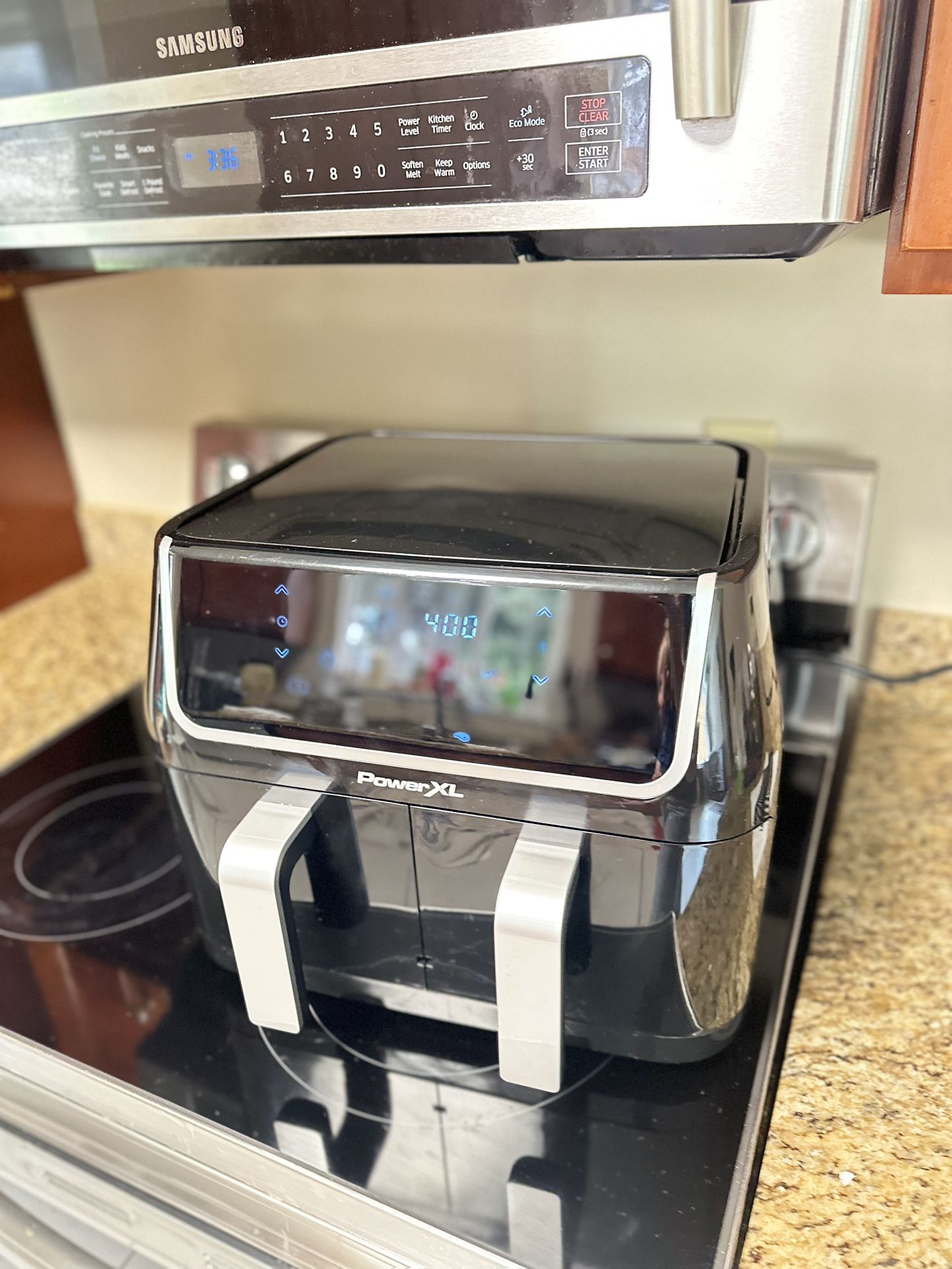 PowerXL Dual Basket Air Fryer 10QT – Excellent Condition!