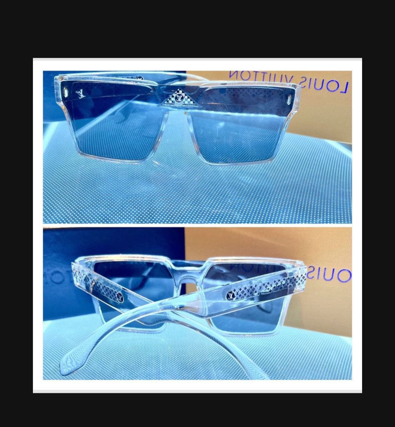 Brand New Super Luxury Seamless 3.1 Sunglasses With Clear Frame 