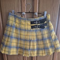 Checkered skirt