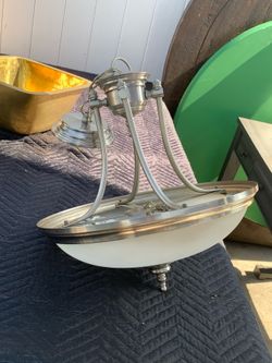 Art Deco Style Ceiling Light $30 OBO!