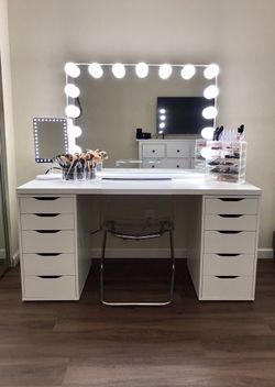 White Vanity ikea