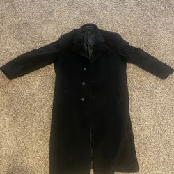 Men’s Wool Full Length Peacoat 