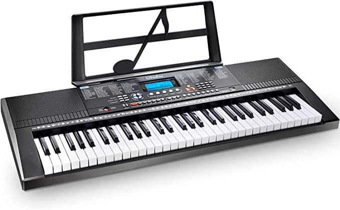Electric Keyboard Piano 61 Keys Ohuhu Musical Piano Keyboard