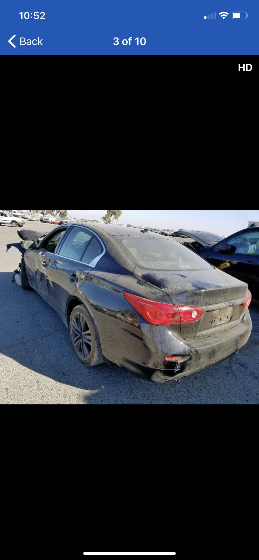 2014 Infiniti Q50 parting out parts car 14 15 16