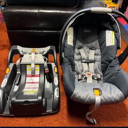 FREE!!Grace Infant Car Seat With 2 Base