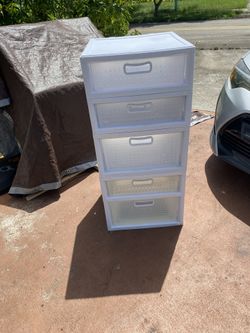 5 Drawers Organizer For Room, Playroom, Classroom And Garage