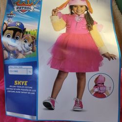Paw patrol skye Halloween costume size 12/18 months 
