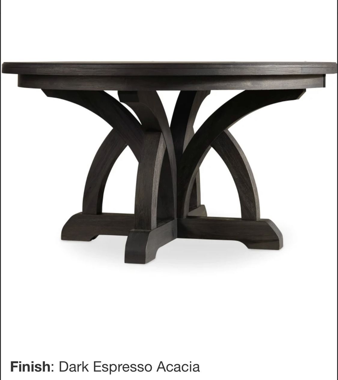 STUNNING BRAND NEW 54" Round Dining Table with 18" Leaf - Never Opened In Box