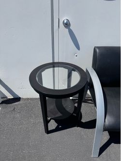 FREE Glass End Table