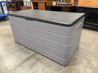 SUNCAST Grey Wood-Look 170 Gallon Extra Large Deck Box