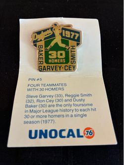 Unocal 76 Vintage Dodger Pin.