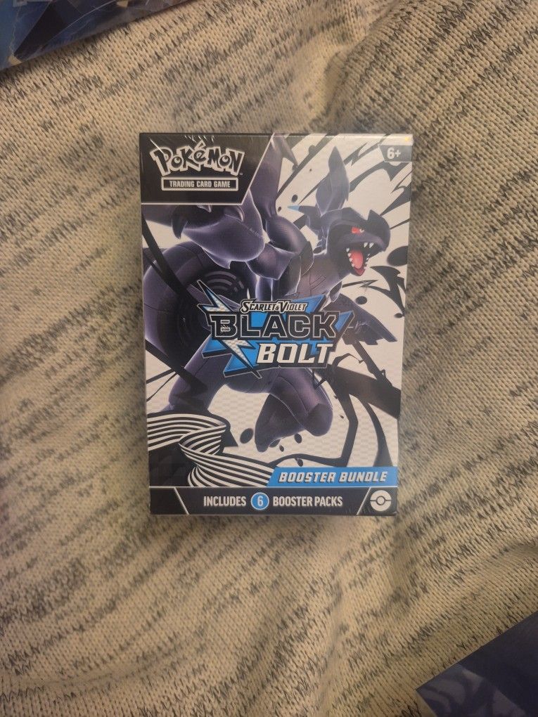 Pokémon Scarlet And Violet (BLACK BOLT BOOSTER BUNDLE)