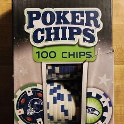 Seahawk Poker Chips