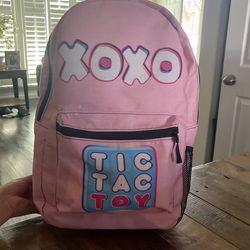 Tic Tac Toy backpack