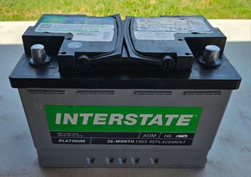Car Battery Size H6 or 48 AGM