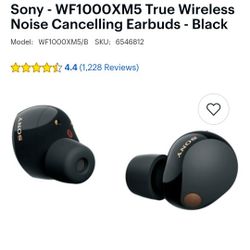 Sony Noise Canceling Headphones Silver Color