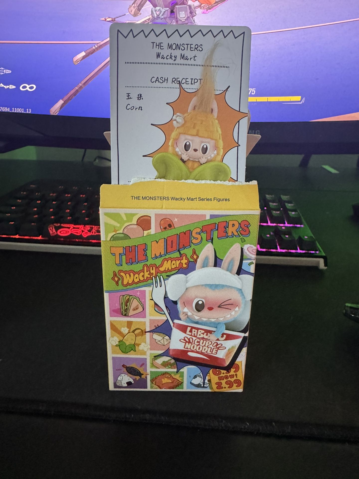 Authentic Wacky Mart The Monsters Labubu 