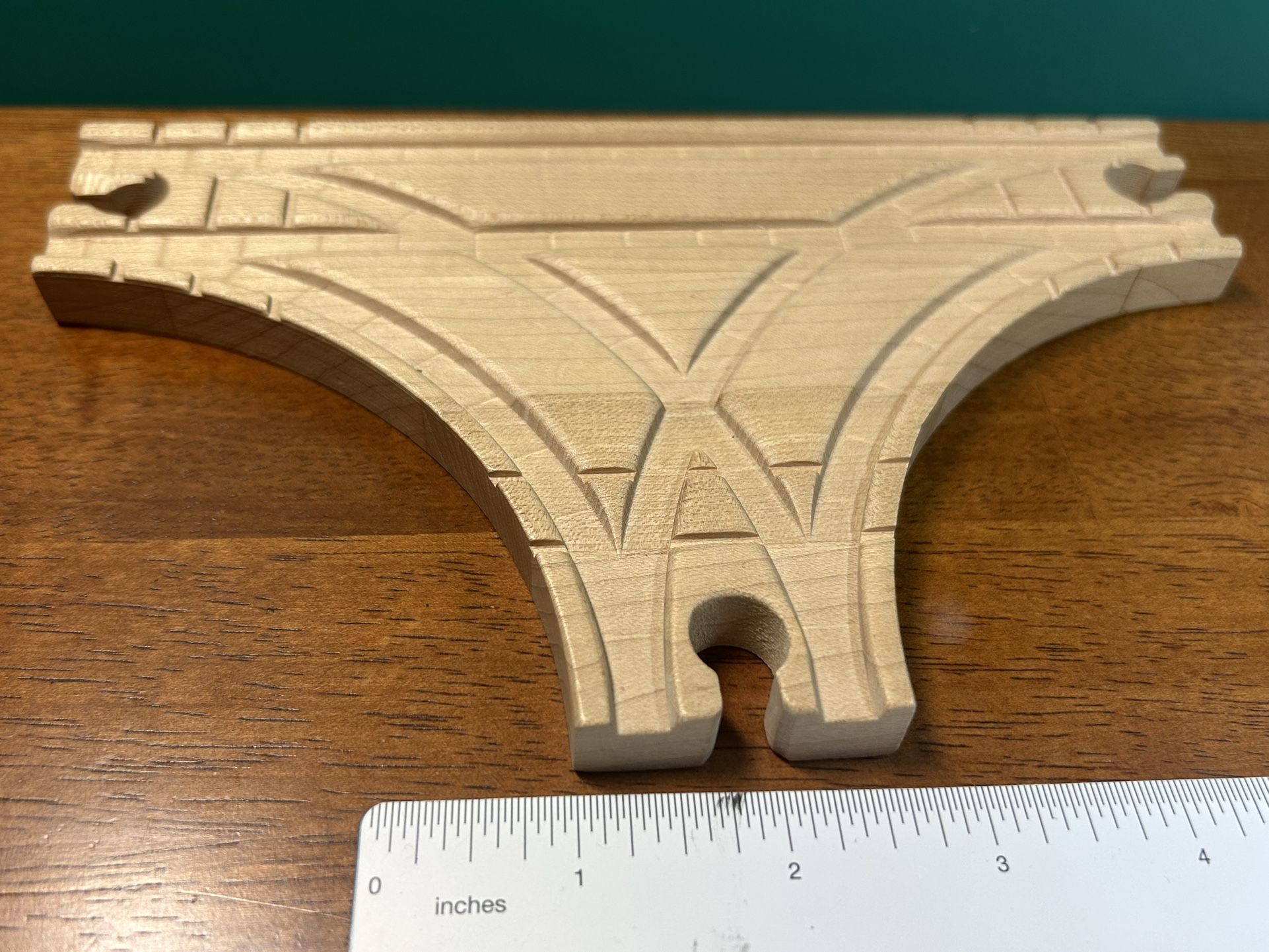 Thomas wooden Railway Train T Track Clickety Clack