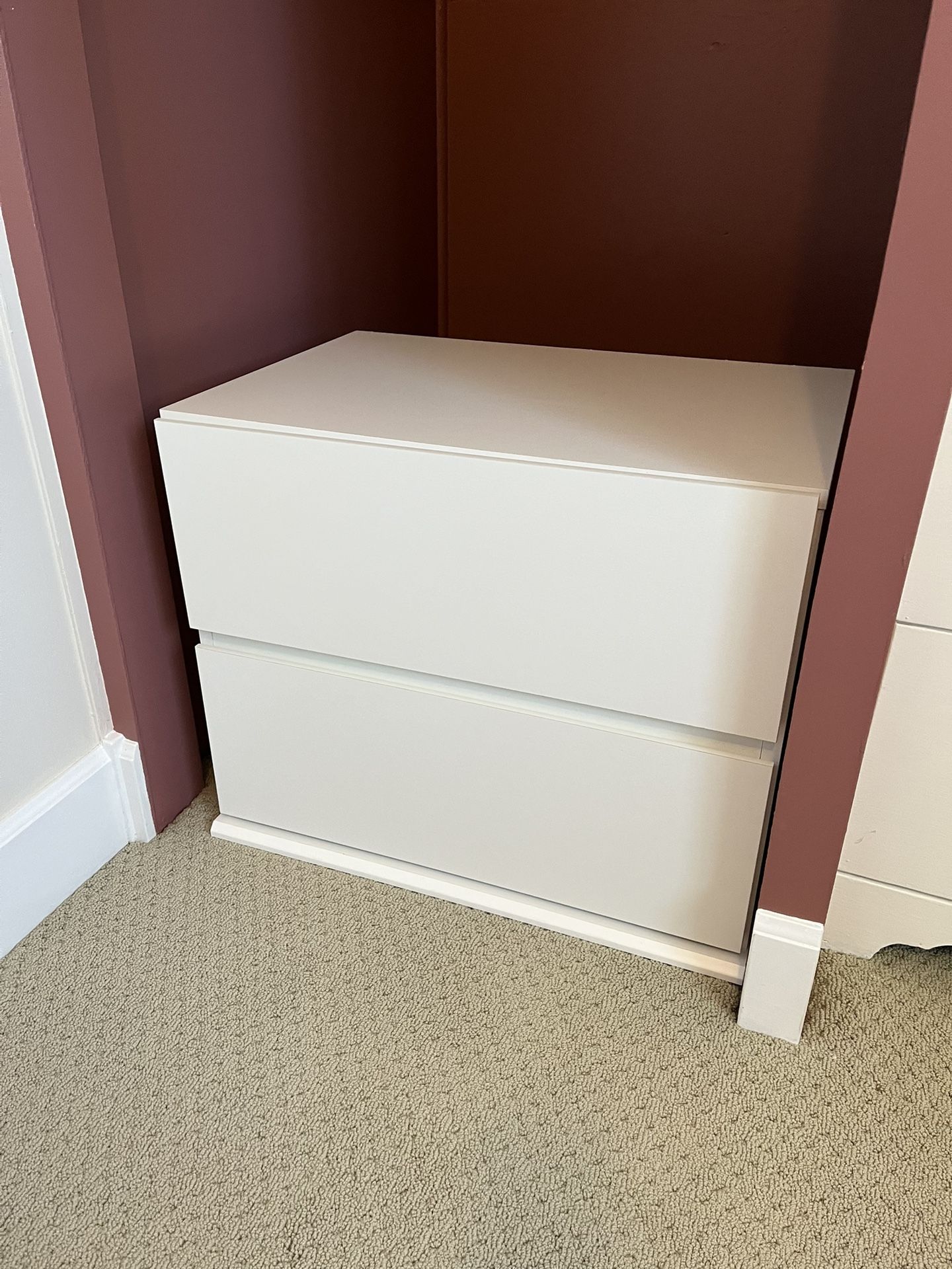 Two-Drawer Nightstand - Excellent Condition