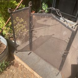 Antique Fireplace Screen,  Unique,