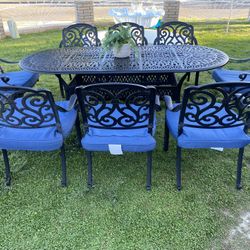 10 pcs patio set use good condition 