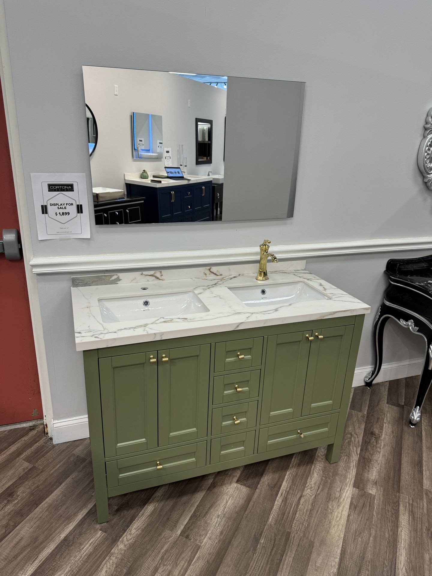 Green Vanity Avaluxury Selena