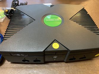 original xbox +4 games **tested works great*