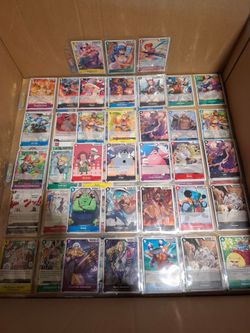 A bunch of One Peace cards to many to post
