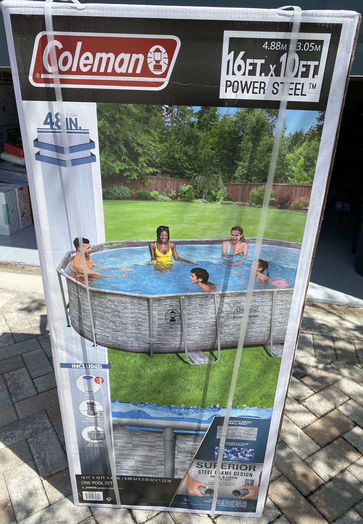Installing Coleman 22 Ft Power Steel Above Ground Pool