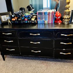 Antique Black Wooden dresser