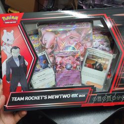 Team Rocket's Mewtwo EX BOX 
