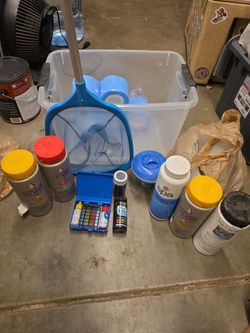 Assorted Spa/Pool Supplies