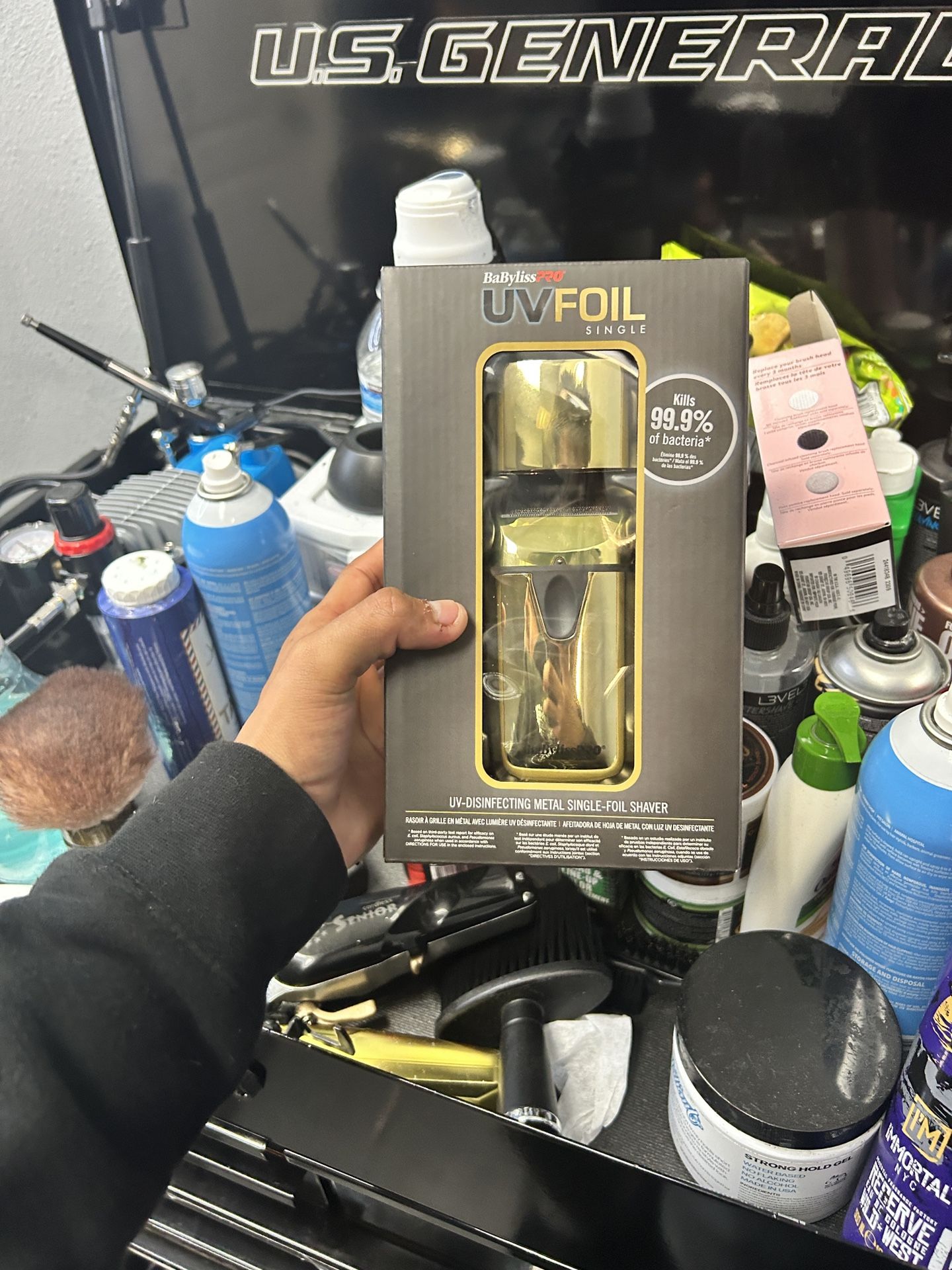 UV Single Babyliss Foil Shaver