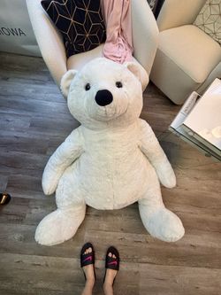 5ft Polar Bear Plush Doll