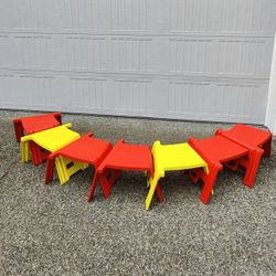 ECR4Kids Stackable Linking Stools
