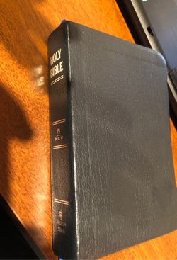 Compact edition of the New Century Version Blue Bonded Leather