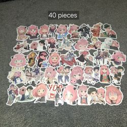 Anime Stickers Each Picture $5