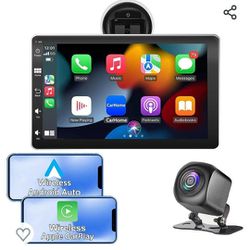 Wireless Apple & Android Car Radio Portable