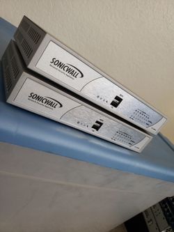 (2) SonicWall TZ 215 Network Firewall / VPN Devices