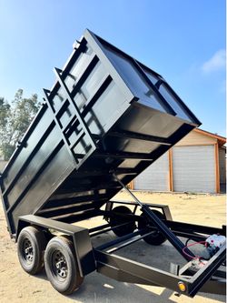 New 12ft Long Hydraulic Dump Trailer