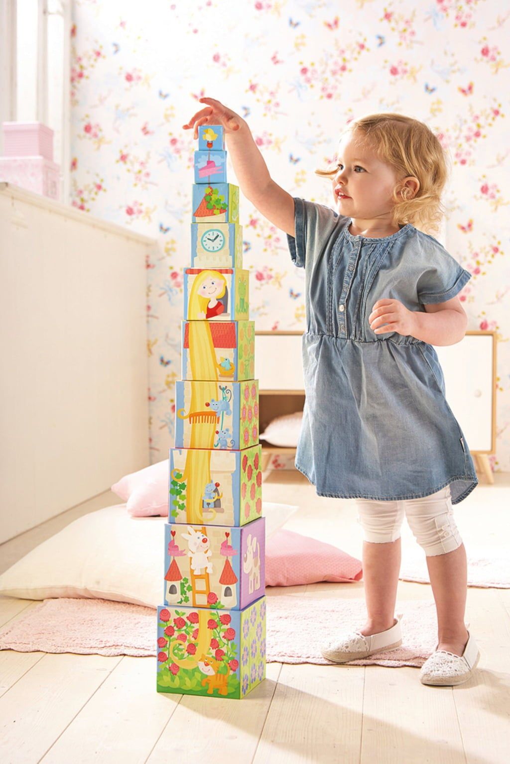 Haba Rapunzel Stacking Nesting Cubes