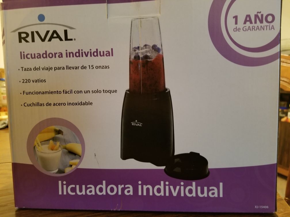 Rival personal blender new